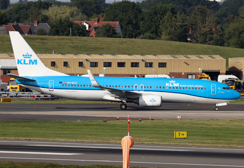 Photo of PH-BXZ - KLM  Boeing 737-800 at BHX on AeroXplorer Aviation Database