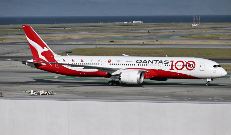 Photo of VH-ZNJ - Qantas Airways Boeing 787-9 at SFO on AeroXplorer Aviation Database