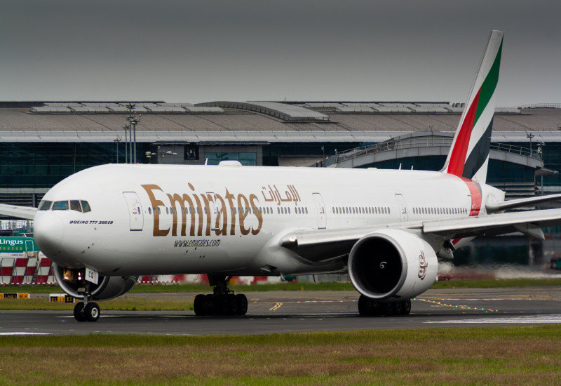 Photo of A6-ECQ - Emirates Boeing 777-300ER at DUB on AeroXplorer Aviation Database