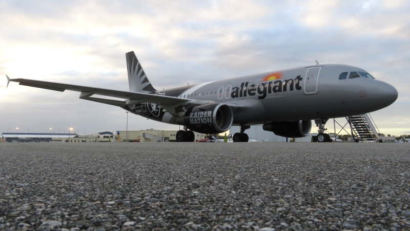 Photo of N328NV - Allegiant Air Airbus A319 at DAB on AeroXplorer Aviation Database