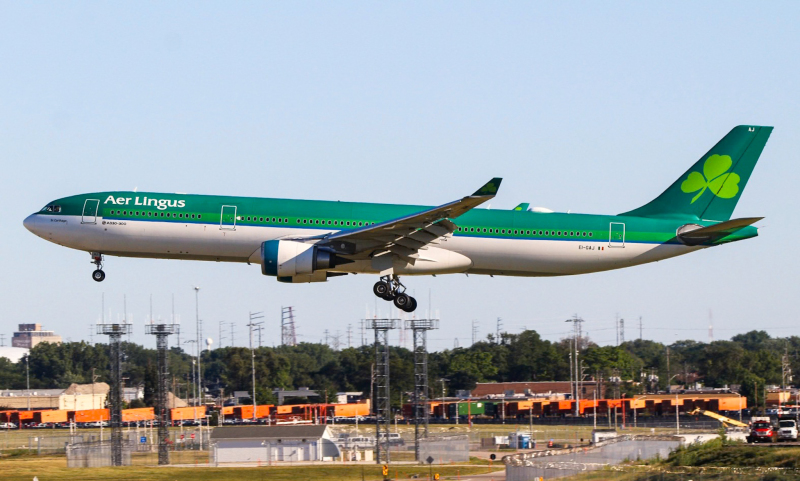 Photo of EI-GAJ - Aer Lingus Airbus A330-300 at ORD on AeroXplorer Aviation Database