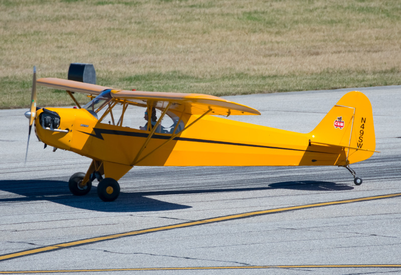 Photo of N49SW - PRIVATE Piper Cub at MTN on AeroXplorer Aviation Database