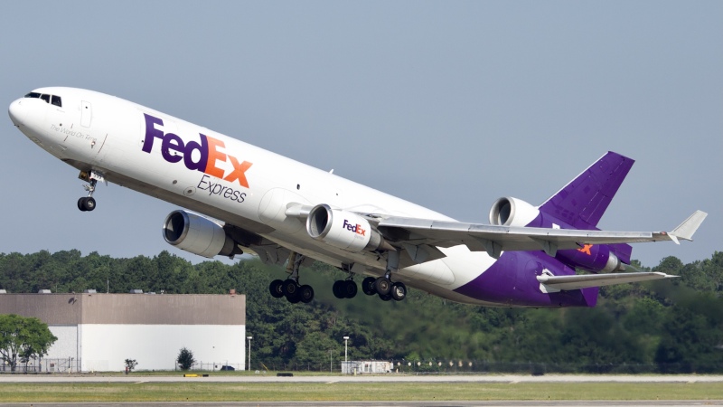 Photo of N599FE - FedEx McDonnell Douglas MD-11F at IAH on AeroXplorer Aviation Database