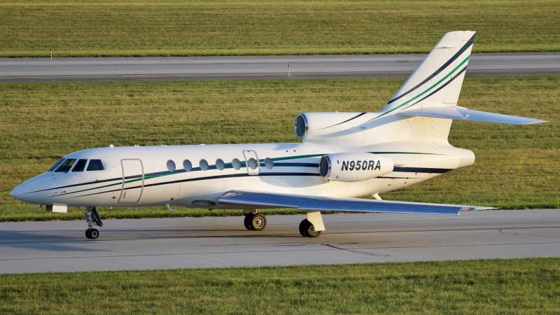 Photo of N950RA - PRIVATE Dassault Falcon 50 at CMH on AeroXplorer Aviation Database