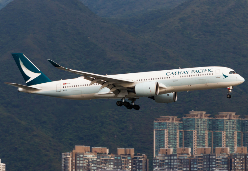 Photo of B-LRP - Cathay Pacific Airbus A350-900 at HKG on AeroXplorer Aviation Database