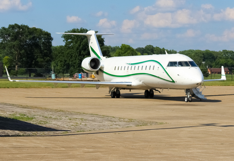 Photo of N719AV - PRIVATE  Mitsubishi CRJ-100 at LUK on AeroXplorer Aviation Database