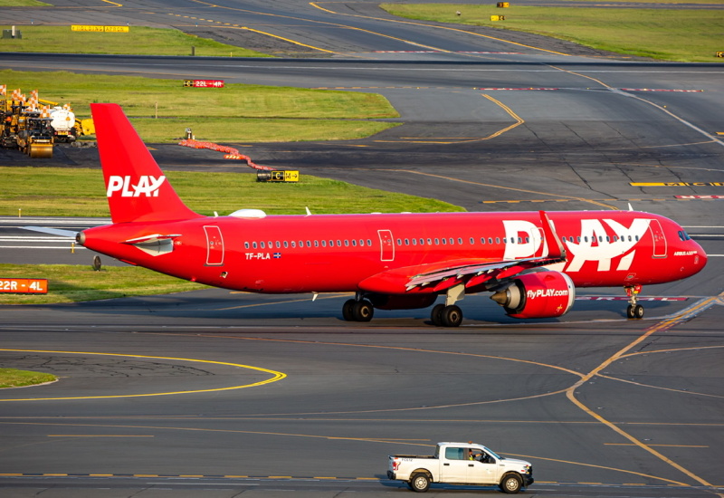 Photo of TF-PLA - Play Airlines  Airbus A321NEO at BOS on AeroXplorer Aviation Database