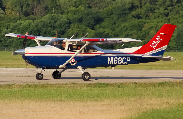 Photo of N188CP - Civil Air Patrol Cessna 182 at LUK on AeroXplorer Aviation Database