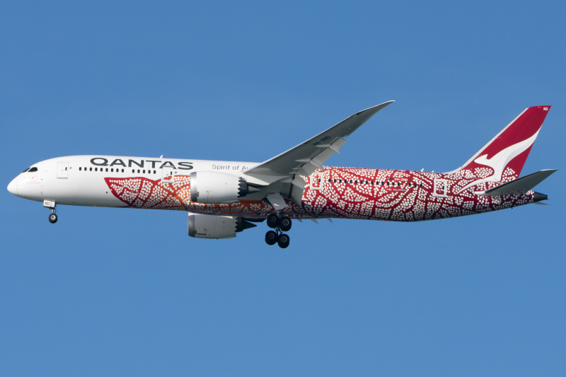 Photo of VH-ZND - Qantas Airways Boeing 787-9 at SFO on AeroXplorer Aviation Database