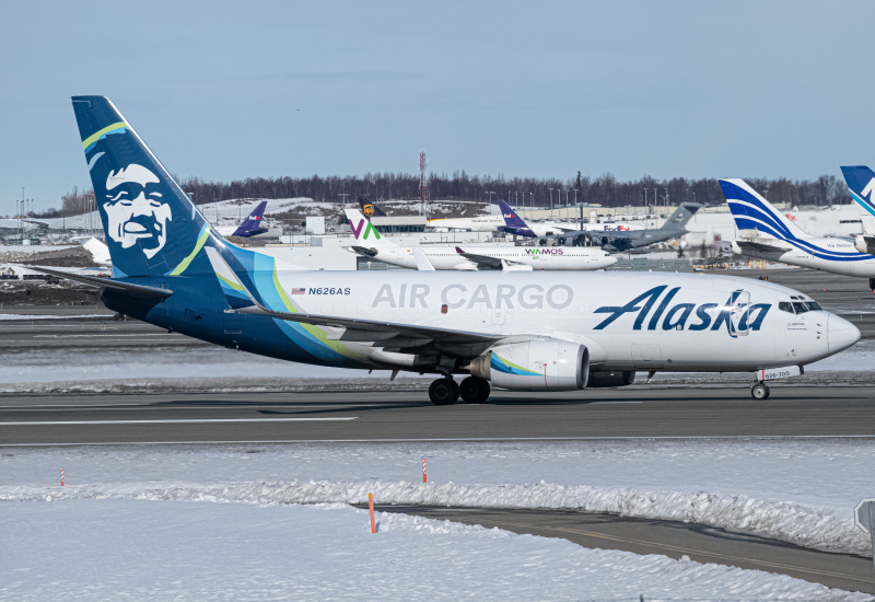 Photo of N636AS - Alaska Air Cargo Boeing 737-700C at ANC on AeroXplorer Aviation Database