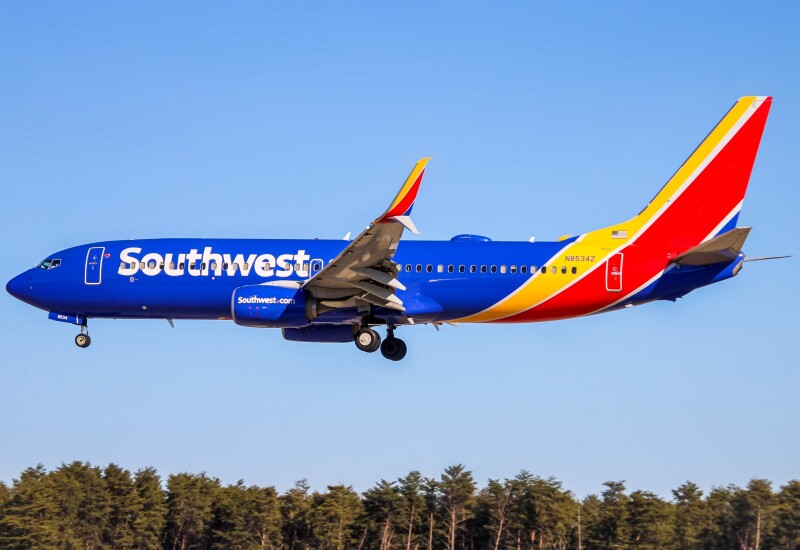 Photo of N8534Z - Southwest Airlines Boeing 737-800 at BWI on AeroXplorer Aviation Database