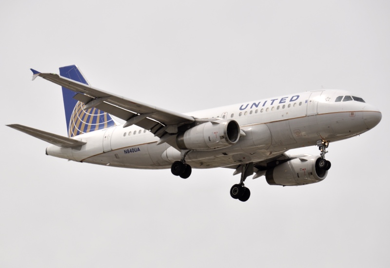 Photo of N840UA - United Airlines Airbus A319 at ORD on AeroXplorer Aviation Database