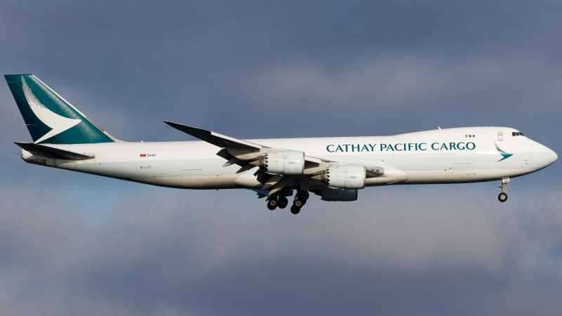 Photo of B-LJC - Cathay Pacific Cargo Boeing 747-8F at JFK on AeroXplorer Aviation Database