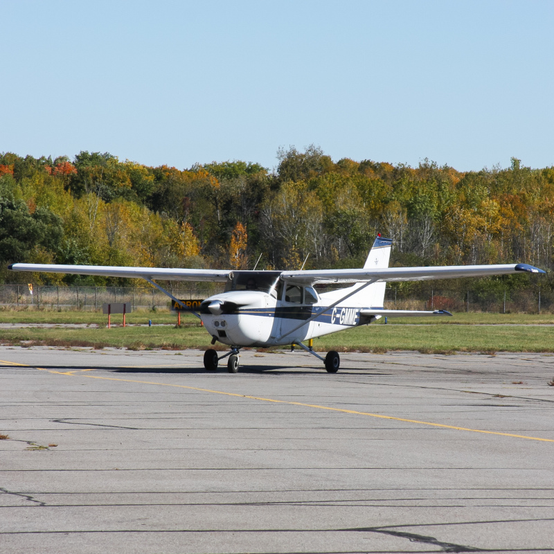 Photo of C-GMME - PRIVATE Cessna 172 at YRO on AeroXplorer Aviation Database