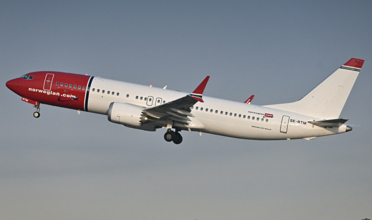 Photo of SE-RTM - Norwegian Air Boeing 737 MAX 8 at ARN on AeroXplorer Aviation Database