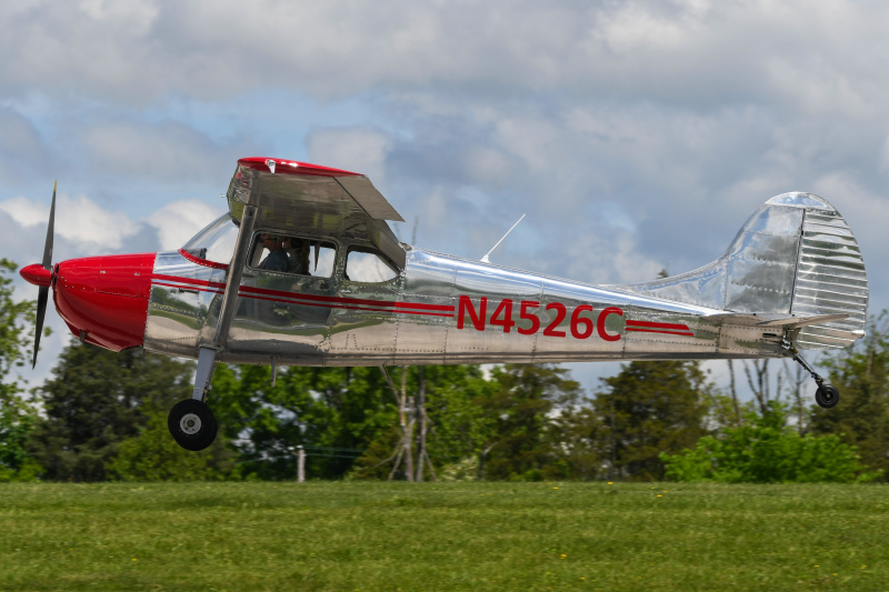 Photo of N4526C - PRIVATE Cessna 170 at PTW on AeroXplorer Aviation Database