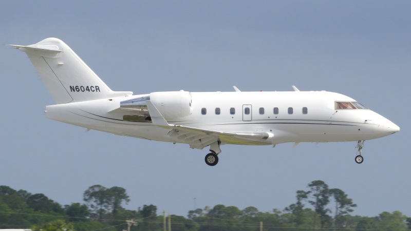 Photo of N604CR - PRIVATE Bombardier Challenger 604 at DAB on AeroXplorer Aviation Database