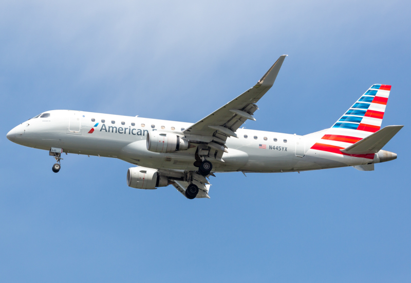 Photo of N445YX - American Airlines Embraer E175 at JFK on AeroXplorer Aviation Database