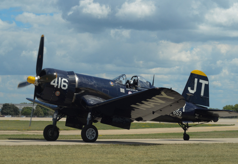 Photo of N713JT - PRIVATE Chance Vought F4U-4 Corsair at OSH on AeroXplorer Aviation Database
