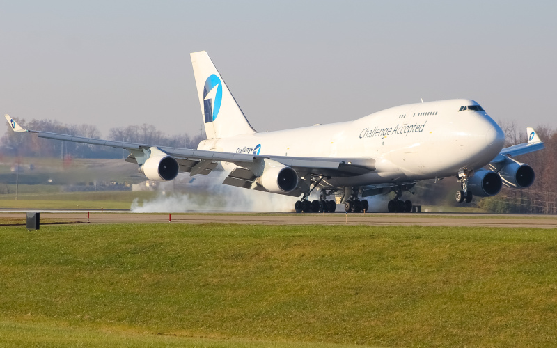 Photo of OO-ACE - Challenge Airlines Boeing 747-400F at CVG on AeroXplorer Aviation Database