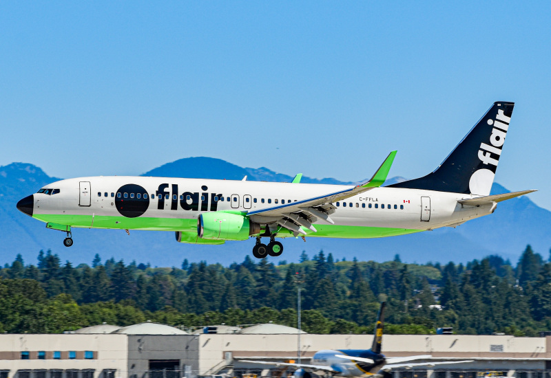 Photo of C-FFLA - Flair Airlines Boeing 737-800 at YVR on AeroXplorer Aviation Database