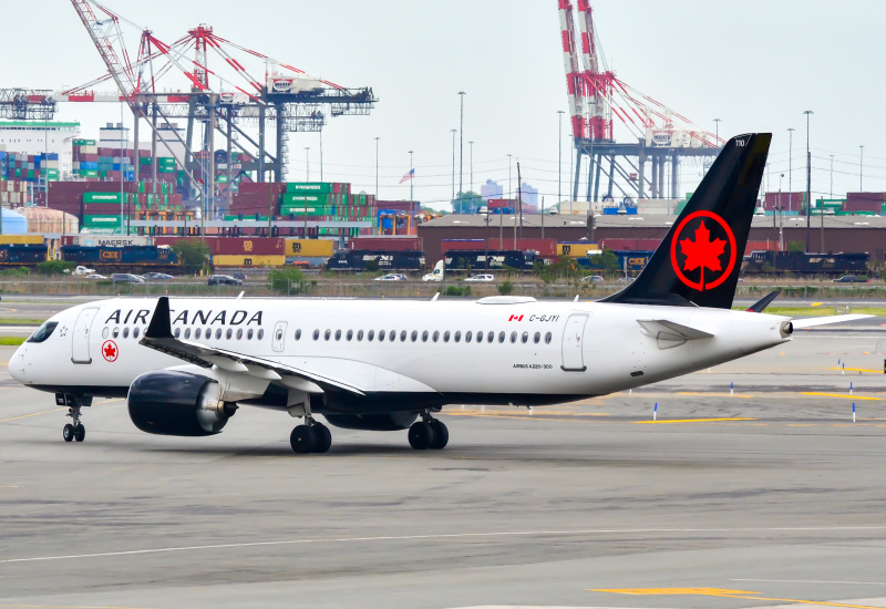 Photo of C-GJYI  - Air Canada Airbus A220-300 at EWR on AeroXplorer Aviation Database