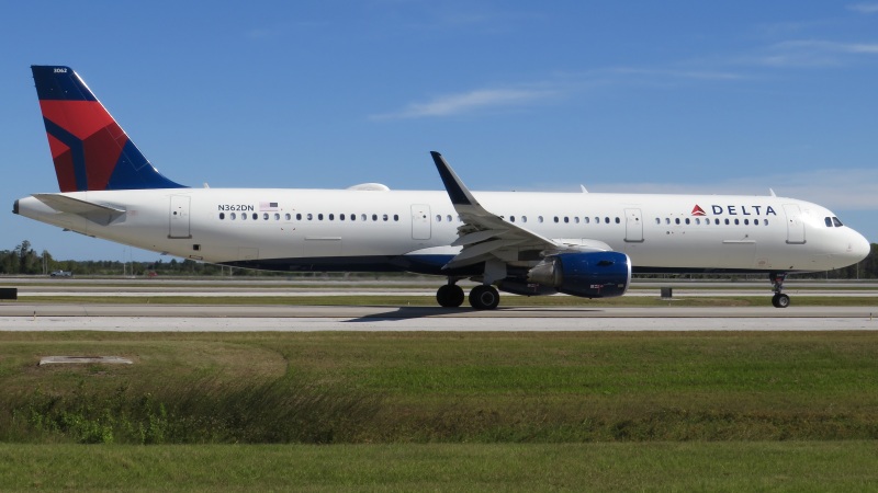 Photo of N362DN - Delta Airlines Airbus A321-200 at MCO on AeroXplorer Aviation Database