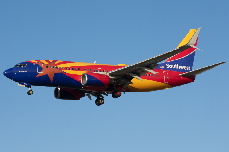 Photo of N955WN - Southwest Airlines Boeing 737-700 at SJC on AeroXplorer Aviation Database