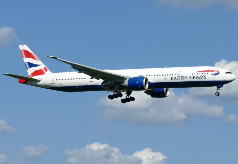 Photo of G-STBI - British Airways Boeing 777-300ER at AUS on AeroXplorer Aviation Database