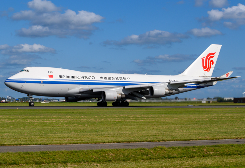 Photo of B-2475 - Air China Cargo Boeing 747-400F at AMS on AeroXplorer Aviation Database