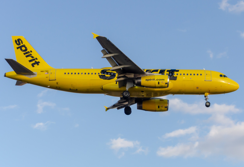 Photo of N617NK - Spirit Airlines Airbus A320 at EWR on AeroXplorer Aviation Database