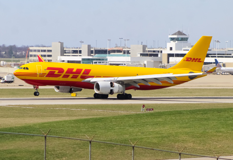 Photo of D-ALMD - DHL Airbus A330-200F at CVG on AeroXplorer Aviation Database