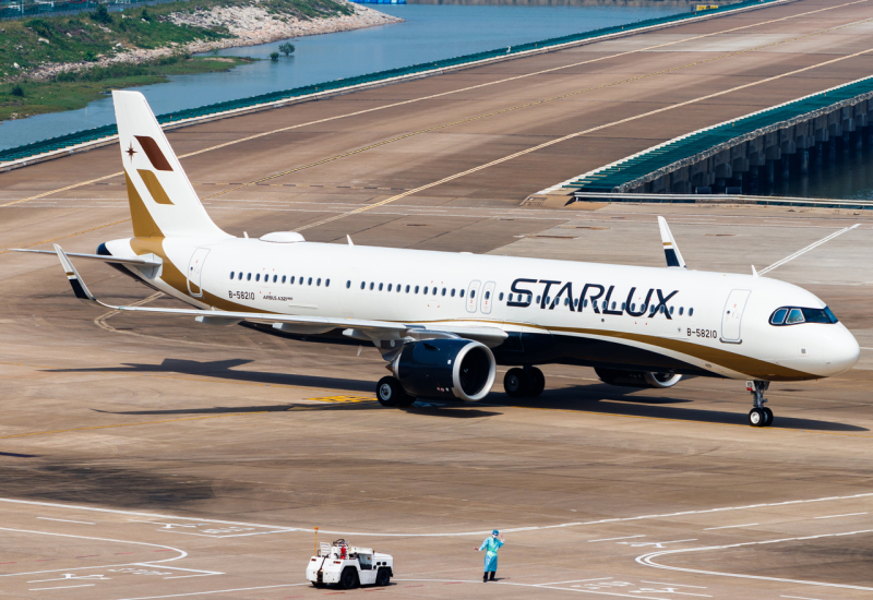 Photo of B-58210 - Starlux Airlines Airbus A321NEO at MFM on AeroXplorer Aviation Database