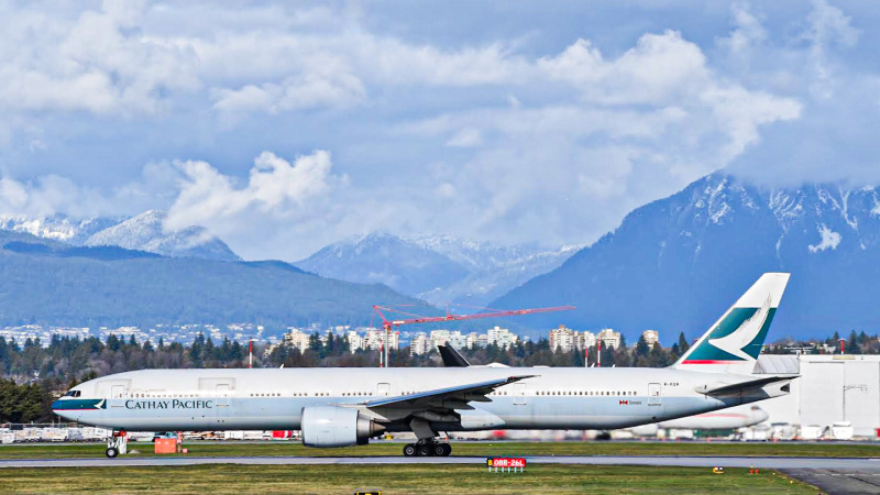 Photo of B-KQR - Cathay Pacific Boeing 777-300ER at YVR on AeroXplorer Aviation Database