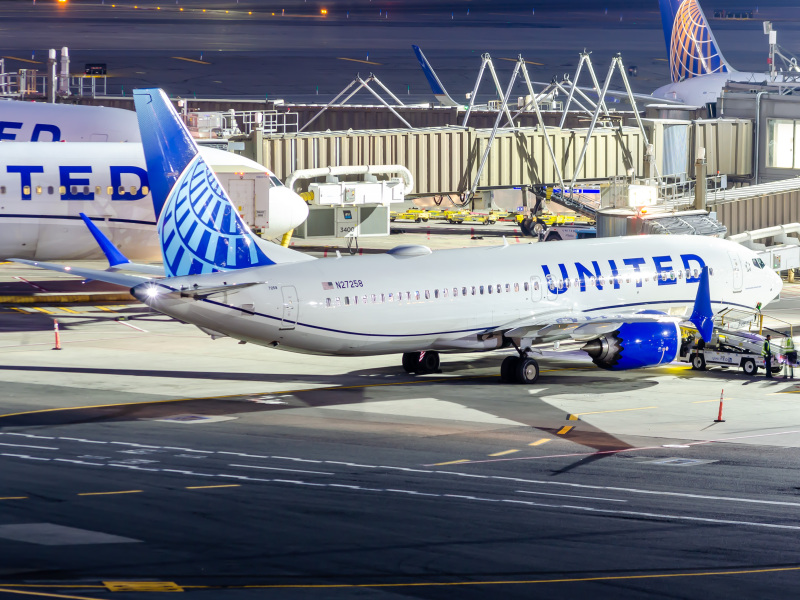 Photo of N27258 - United Airlines Boeing 737 MAX 8 at EWR on AeroXplorer Aviation Database