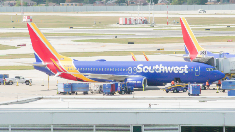 Photo of N8541W - Southwest Airlines Boeing 737-800 at MDW on AeroXplorer Aviation Database