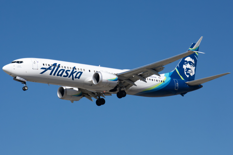 Photo of N967AK - Alaska Airlines Boeing 737 MAX 9 at SJC on AeroXplorer Aviation Database