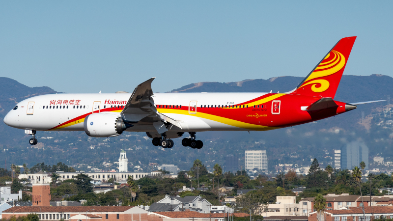 Photo of B-1133 - Hainan Airlines Boeing 787-9 at LAX on AeroXplorer Aviation Database