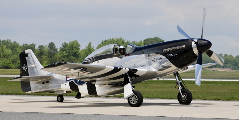 Photo of N51HY - PRIVATE North American P-51 Mustang at DOV on AeroXplorer Aviation Database