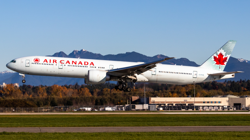 Photo of C-FIVS - Air Canada Boeing 777-300ER at YVR on AeroXplorer Aviation Database