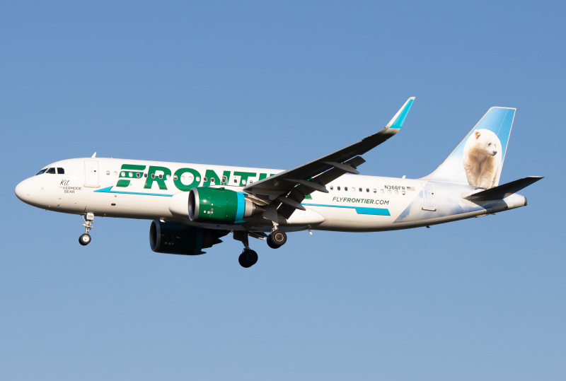 Photo of N366FR - Frontier Airlines Airbus A320NEO at MCO on AeroXplorer Aviation Database