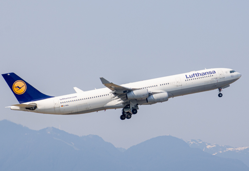 Photo of D-AIGL - Lufthansa Airbus A340-300 at YVR on AeroXplorer Aviation Database