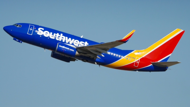 Photo of N247WN - Southwest Airlines Boeing 737-700 at OKC on AeroXplorer Aviation Database