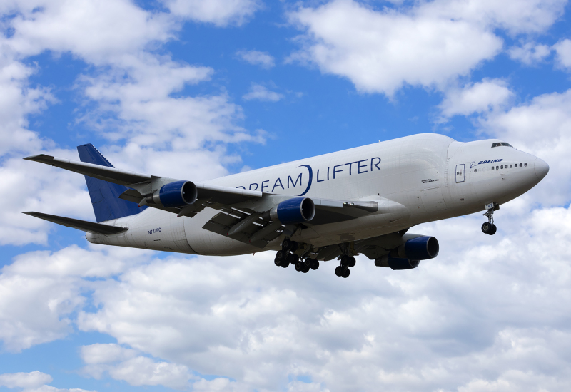 Photo of N747BC - Boeing Boeing Dreamlifter (BLCF) at SLC on AeroXplorer Aviation Database