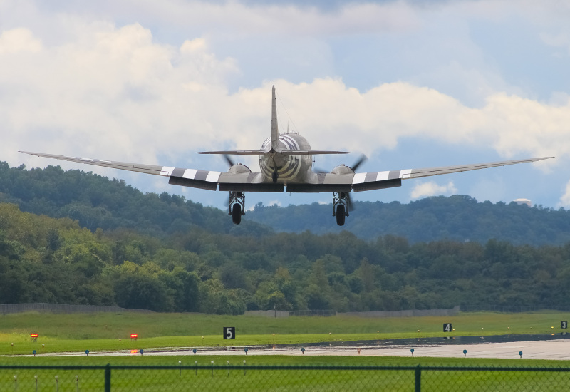 Photo of N47TB - American Airpower Heritage Flying Museum Douglas C-47 Skytrain at LUK on AeroXplorer Aviation Database