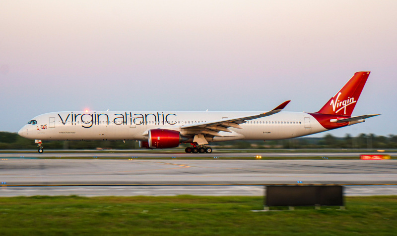 Photo of G-VJAM - Virgin Atlantic Airbus A350-1000 at MCO on AeroXplorer Aviation Database