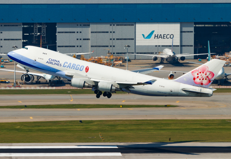 Photo of B-18725 - China Airlines Cargo Boeing 747-400F at HKG on AeroXplorer Aviation Database