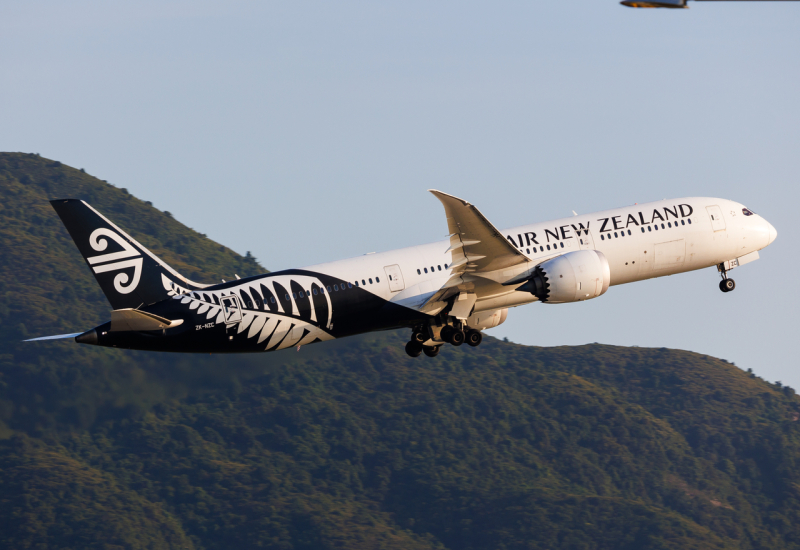 Photo of ZK-NZC - Air New Zealand Boeing 787-9 at HKG on AeroXplorer Aviation Database
