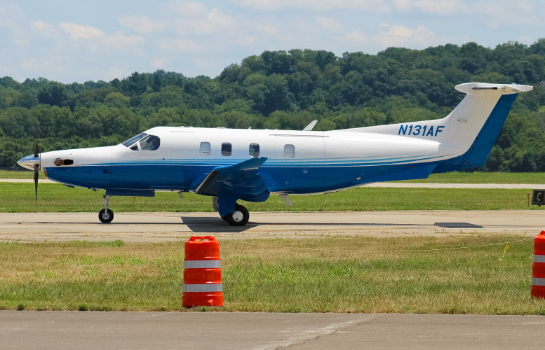 Photo of N131AF - Planesense Pilatus PC-12 at LUK on AeroXplorer Aviation Database