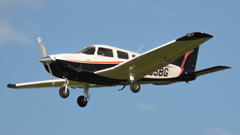Photo of N335BG - PRIVATE Piper 28 Cherokee at CMH on AeroXplorer Aviation Database